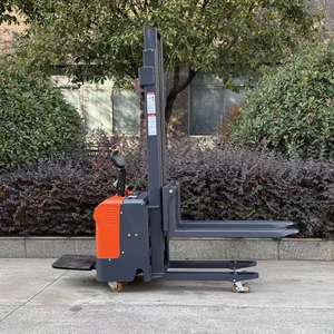 Truk Penumpuk Listrik Berdiri, Pengangkat Hidrolik 2m, Penangan Palet Tugas Berat dengan Kapasitas Muatan Super - Product Image 6