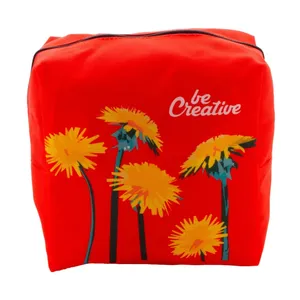 CreaBeauty Personalized RPET Square L <b>Toiletry</b> Bag Custom Merchandise Trousse - Product Image 3