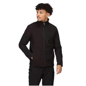Chaqueta Softshell ligera para hombre de tendencia superior cortavientos calentado con cierre de cremallera de cuello alto para acampar al aire libre invierno - Product Image 1