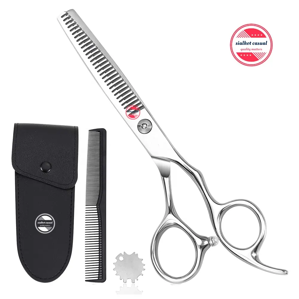 Thinning Shears 6" Professional Sharp Hair Barber Texturizing Shears, Salon Haircut Layering Scissors for Man Woman
