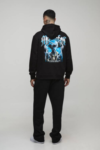 Sweat-shirts pour hommes personnalisés en coton 100% avec double fermeture éclair, brodés, épais, en polaire, de haute qualité, pour l'hiver - Product Image 5