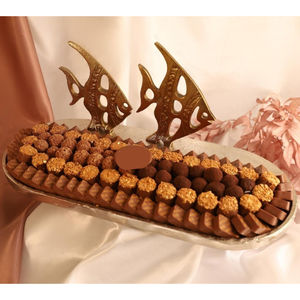 Cuenco redondo de Metal plateado de la mejor calidad, vajilla de comedor para el hogar, cuenco decorativo para Chocolate, cuencos para servir dulces de Chocolate - Product Image 5