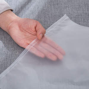 Custom Wholesale Thickened Ziplock <b>Bags</b> Transparent Color Zipper Packaging for Underwear & <b>Clothing</b> - Product Image 3