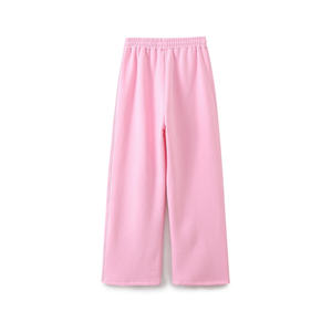 Femmes Printemps Nouveau Chic Mode Loose Flanelle Jogging Pantalon Vintage Taille Haute Pantalon Femme - Product Image 2