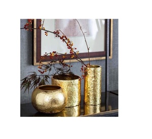 Vases de table en métal modernes et haut de gamme à la mode Vases à fleurs pour table à manger de mariage avec des tailles et des styles de formes personnalisés - Product Image 6