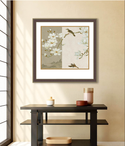 Vàng Đen PS khung và khung nhựa phù hợp cho trang trí nhà văn hóa để giới thiệu bức tranh nghệ thuật cổ điển Trung Quốc - Product Image 4