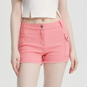 Wholesale Custom Breathable Quick Dry High Waisted <b>Tummy</b> <b>Control</b> Workout Yoga Shorts for Women Casual - Product Image 1