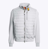 Blouson matelassé personnalisé avec logo pour homme, coupe-vent et imperméable, style universitaire, pour l'hiver, couleurs personnalisables, vente en gros