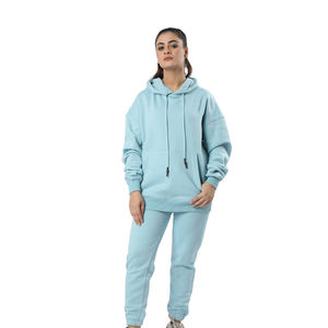 Conjunto de chándal de invierno de talla grande para mujer Transpirable Algodón Poliéster Secado rápido Característica Impreso Technics Pantalones Estilo Servicio OEM - Product Image 1
