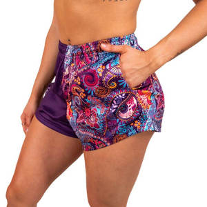 Meilleure vente de shorts de pied respirants de haute qualité pour femmes sur mesure à l'extérieur 100% polyester à séchage rapide - Product Image 2
