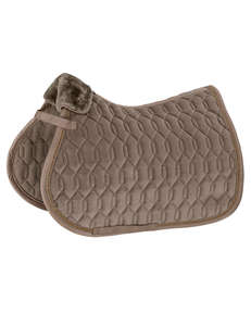 Selle de cheval en velours classique personnalisée BRAND ZONE, selle de saut d'obstacles équestre, selle unique avec matelassage - Product Image 5