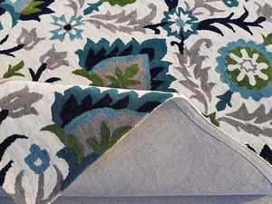 Tapis en laine texturée de qualité supérieure, tapis en laine tuftés à la main pour le salon, la chambre à coucher et le couloir - Product Image 3