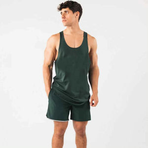 Pantalones cortos de correr para hombre Pantalones cortos de cintura con cordón con Personalización completa con logotipo propio en la mejor calidad - Product Image 2