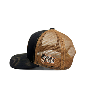 Chapeaux de camionneur de patch de broderie de drapeau des États-Unis du Texas, chapeaux de camionneur de haute qualité de quantité minimale de commande bas fabriqués par OEM de broderie 3D personnalisée - Product Image 2