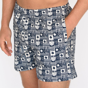 Nouveau design BAS quantité minimale de commande Short de bain d'été personnalisé en polyester spandex Style Hawaii Maillot de bain homme - Product Image 2