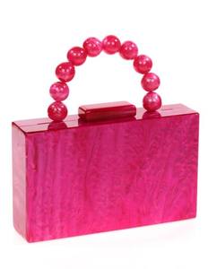 Sac en résine CrystalCarry AmberGlow, sac à main de luxe en résine, sac fourre-tout Aurora en résine, sac à main léger imprimé en typographie, cadeau de remerciement - Product Image 4