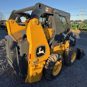2024 para John for Deere 318G Skid Steer Loader con bomba Mini Wheel Tractor Front Backhoe Log y Mini Loader para mover - Product Image 6