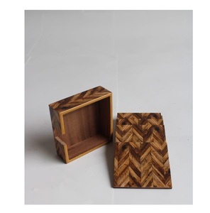 Ensemble de dessous de verre de thé en résine et en émail fait main de fournisseur indien parfait pour le café de cuisine et l'utilisation de cadeaux de fête d'Inde - Product Image 1