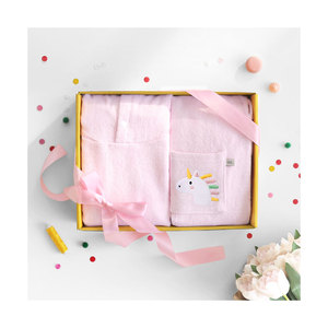 [Smart Idea] productos para bebés MOM'S NATURE BambooBreeze Spa: Juego de Albornoz de bambú de 2 paquetes-incluye bata de bambú y Albornoz - Product Image 1