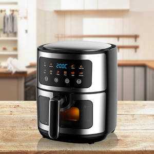 Freidora de Aire Eléctrica Personalizada Ad_6309 8 en 1 de 2000W, Horno de 31-40L con Carcasa de Aluminio, Control Manual y por Aplicación, para Uso en Exteriores y en el Hogar - Product Image 6