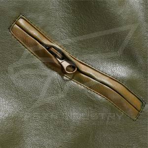 Vestes pour hommes en cuir de vachette véritable délavé de style vintage de qualité Primum - Product Image 4