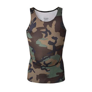 เสื้อกล้ามผู้ชายผ้าโพลีเอสเตอร์แห้งเร็วระบายอากาศได้ดี - Product Image 6