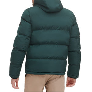 Veste matelassée d'hiver pour homme de haute qualité, dernier design de style streetwear, col montant, tissu en toile, service OEM ODM, prix de gros - Product Image 3