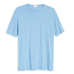 T-shirt décontracté à col roulé pour homme en coton 100% de haute qualité, impression numérique sur le devant, respirant, écologique, personnalisable, tricoté - Product Image 4