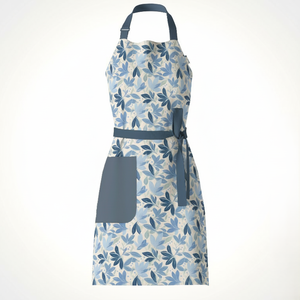 Tablier en coton multi-usages avec sangles réglables et poches Idéal pour la cuisson, le barbecue et le nettoyage - Product Image 3