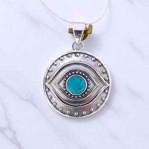 Colgante de piedras preciosas Hecho a mano Joyería de Plata de Ley 925 Joyería de plata 925 - Product Image 3