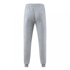 กางเกงวอร์มผ้าฝ้ายแท้ 100% แบบหนาพิเศษ สไตล์สตรีท สีดำ พิมพ์ลายพัฟฟ์ กางเกงจ็อกเกอร์ขายาวสำหรับผู้ชาย กางเกงลำลอง - Product Image 5