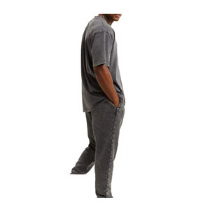 T-shirt unisexe professionnel entièrement personnalisable, 100% coton lourd tricoté, coupe classique, impression par transfert thermique, haute qualité - Product Image 2