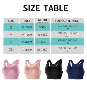 Sujetador Deportivo Elástico para Gimnasio, Running, Entrenamiento, Fitness, Yoga, con Espalda Abierta para Mujer - Product Image 2