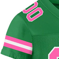 Servicios OEM, Jersey de Fútbol Americano de Último Estilo para Fanáticos, Diseño Personalizado de Alta Calidad, Manga Corta, 100% Poliéster, Tallas Grandes para Adultos