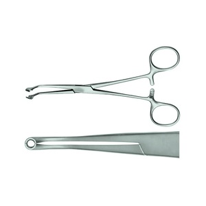 Pince de saisie de tendon HERZ de qualité supérieure courbée Instrument chirurgical de 6.125 pouces Instruments de chirurgie plastique en acier inoxydable - Product Image 2