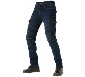 Jeans de Mezclilla Ligeros Hechos a Medida para Hombre, Ropa Urbana al por Mayor, de Alta Calidad, Secado Rápido, Transpirables, Colores y Tallas Personalizadas - Product Image 4