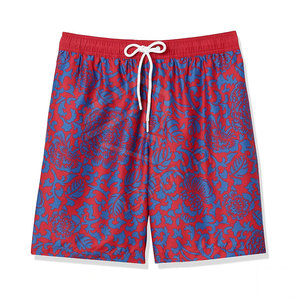 Short de Bain Homme Style High Street Séchage Rapide Imperméable Respirant Respectueux de l'Environnement 100% Coton Motif Solide Sublimation Imprimé - Product Image 1