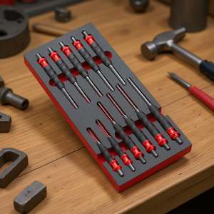 Módulos de espuma Facom Plug Punch con funda para cinceles y punzones - Product Image 3