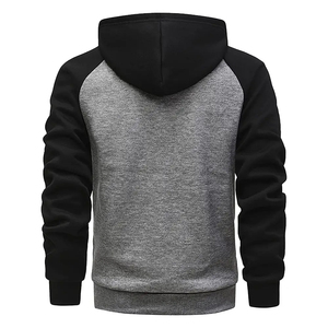 Survêtement Homme Personnalisé 600 g/m² Léger 100% Coton Respirant Hiver Coupe Classique Grande Taille 2-en-1 avec Capuche pour Broderie - Product Image 2