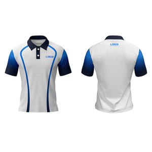 Chemises de golf pour hommes 2025 de qualité supérieure, 100 % coton, couleur unie, séchage rapide, respirantes, coupe standard, 2 boutons, pour le sport - Product Image 6