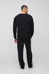 Sweat-shirt noir 2PAC, broderie 3D, designs personnalisés, sweat-shirt d'hiver surdimensionné pour homme 2025, respirant, coton lourd de qualité - Product Image 2