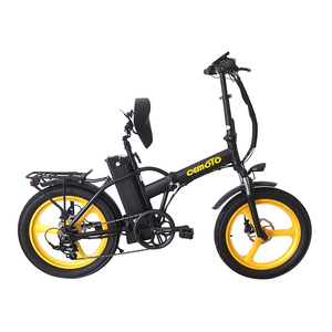Vélo électrique pliable léger 20 pouces 3 pneus larges 60V 500W 18 vitesses 40-60 km d'autonomie Vélo électrique adulte haute vitesse en stock - Product Image 4