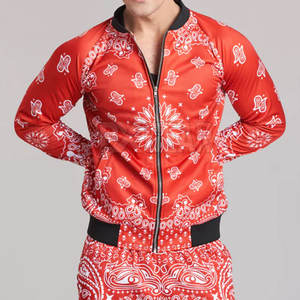 Ensemble de survêtement à sublimation respirant pour homme avec coupe moderne et tissu extensible pour un confort et un style toute la journée - Product Image 4