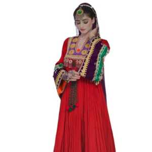 Recién llegado, vestidos de fiesta de boda paquistaníes afganos para mujer, vestidos Vintage bohemios bordados pesados - Product Image 3