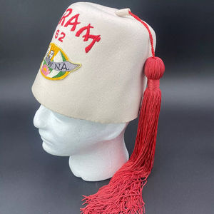 หมวกเฟซวินเทจ DOI สำหรับสุภาพสตรี ปักลาย Shriners ปี 2026 หมวกฟรีเมสัน คุณภาพสูง ผลิตตามสั่ง ขายดี ราคาพิเศษ - Product Image 2