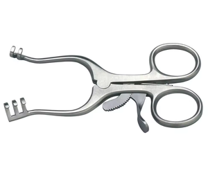 Écarteur Weitlaner de haute qualité 3x4 broches 18mm Instrument de chirurgie plastique à rétention automatique de profondeur - Product Image 6