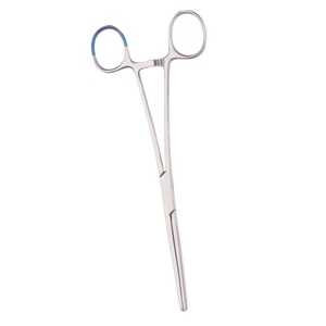 CE Approuvé Usine Vente Directe Chirurgicale Hemostat Pean Rochester Pinces Courbées Droites 12cm "Utilisation Pour Le Laboratoire