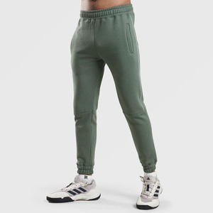 Pakistan Factory Manufactured Men's <b>Mint</b> Green Slim Fit Jogging Trousers Thick Fleece Casual Blank Trousers on Sale - Product Image 4