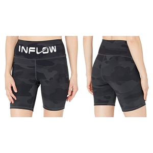 Leggings taille haute respirants personnalisés Skinnfit Shorts d'entraînement sans couture pour femmes jeunes Shorts de yoga sexy pour adultes Motif solide - Product Image 6