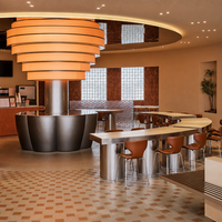 Présentoir LED pour boulangerie, Table de café, Vitrine, Mobilier d'hôtel, Mobilier de restaurant, Mobilier de bar, Chariot alimentaire, Outil de bar, Café, Thé